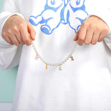 Colorful Initials Choker Personalized Jewelry