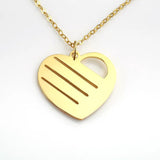 Personalized Engraved Name Women Necklaces Stainless Steel Love Family Birthston