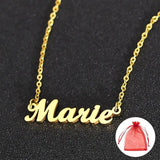 Custom Name Necklace Personalized Nameplate Jewelry for Women