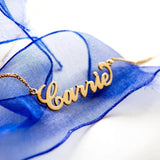 Tail Name Necklace Jewelry Stainless Steel Personalized Initials Necklace