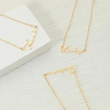 Personalized Name Necklace for Men Women Stainless Steel Letter Choker Necklace