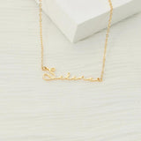 Personalized Name Necklace for Men Women Stainless Steel Letter Choker Necklace