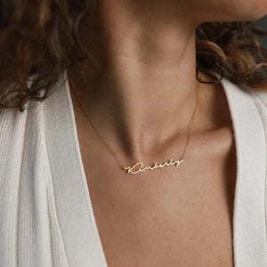 Personalized Stainless Steel Choker Necklace