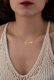 Personalized Stainless Steel Choker Necklace