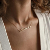 Personalized Stainless Steel Choker Necklace