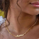 Personalized Name Necklace Stainless Steel Chains