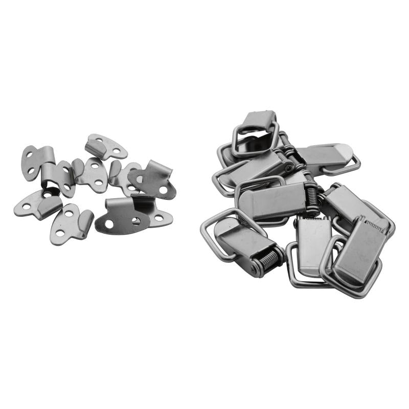 10Pcs Iron Straight Loop Toggle Latch 45Mm Length