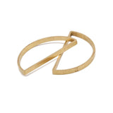20pcs Raw Brass D Shape Earrings Charms Linker for DIY Necklace Jewelry Making