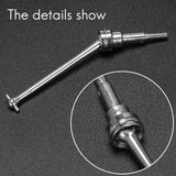 2Pcs Metal Front Drive Shaft CVD 0090 for 12428 12423 RC Car Upgrade Parts