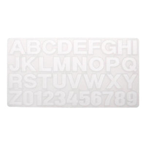 English Alphabet Keychain Mold Pendant for Bag Accessories 40GB