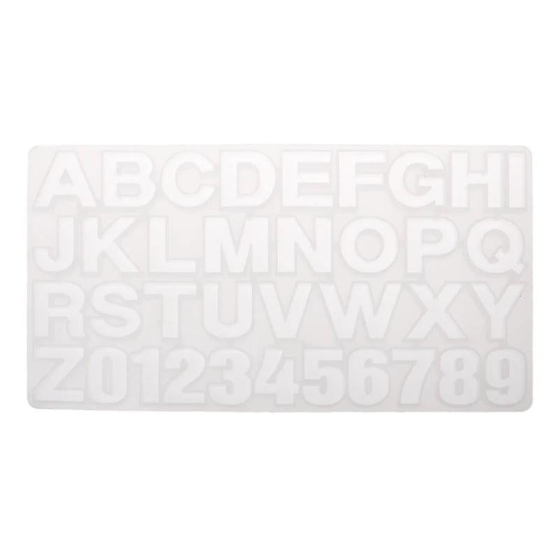 English Alphabet Keychain Mold Pendant for Bag Accessories 40GB