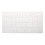 English Alphabet Keychain Mold Pendant for Bag Accessories 40GB