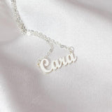 Personalized Child Necklace Baby Name Necklaces Silver Jewelry Children's Gift