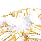 400 Pcs Paper Jewelry Tags With String 25x13mm