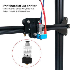 All Metal Hotend - Titanium Heat Break, Nozzle .4mm, Silicone Sock 3 PRO