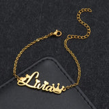 Treebud Personalized Baby Name Bracelet Stainless Steel For Girl Boy