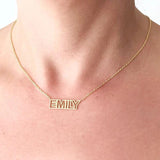 Personalized Name Outline Necklace