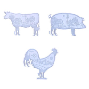 Animal Silicone Mold for Epoxy Resin Crafts