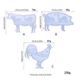 Animal Silicone Mold for Epoxy Resin Crafts