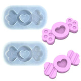 Quicksand Casting Molds Epoxy Resin Shaker Mold for Pendant Jewelry Craft DIY