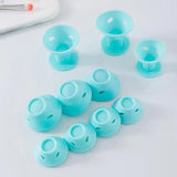 No Heat Soft Rubber Hair Curlers Pink