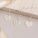 Heart Handwriting Necklace Personal Chain