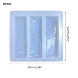 DIY Light Shadow Keychain Earrings Silicone Epoxy Mold