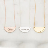 Custom Stainless Steel Name Necklace - Personalized Gift for Her