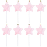 10pcs Glitter Star Lollipop Resin Charms DIY Keychain Necklace