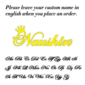 Cuban Chain Personalized Pendant Nameplate Necklace Jewelry Gift