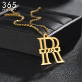 Personalized Stainless Steel Name Necklace Heart Pendant