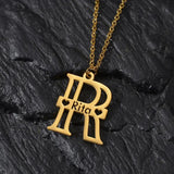 Personalized Stainless Steel Name Necklace Heart Pendant