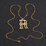 Personalized Stainless Steel Name Necklace Heart Pendant