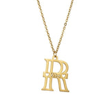 Personalized Stainless Steel Name Necklace Heart Pendant