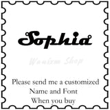 Personalized Stainless Steel Name Necklace Choker