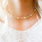 Wild Lady Beads Necklace Summer Jewelry