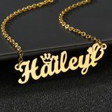 Personalized Stainless Steel Butterfly Choker Necklace
