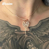 Handwritten Name Necklace Stainless Steel Animal Pendant Gift
