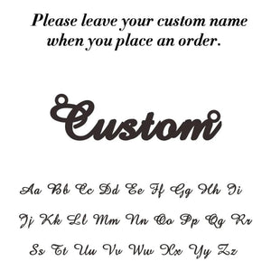 Custom Stainless Name Necklace for Her