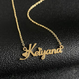 Custom Stainless Name Necklace for Her
