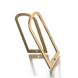 20pcs Raw Brass Textured D Shape Resin Frame Charms Pendants