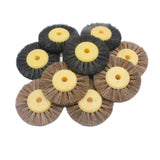 10PCS Polishing Wheel Brushes 2 Rows Abrasive Brush Jewellery Tools