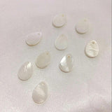 Natural Shell Water Drop Stone Earring Bead Charms