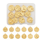 Textured Constellations Brass Pendants DIY Jewelry Making