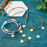 Textured Constellations Brass Pendants DIY Jewelry Making