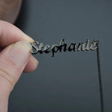 Atoztide Personalized Steel Name Necklace Choker Pendant Gift