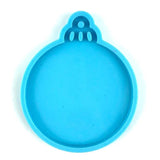 Christmas Tree/Snowflakes Keychain Silicone Mold with Hole Pendant Mold