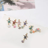 10pcs Circus Elephant Bear on ball Enamel Charm Alloy Pendant DIY Accessories