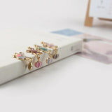 10pcs Circus Elephant Bear on ball Enamel Charm Alloy Pendant DIY Accessories