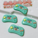 10pcs Game Console Charms Resin Cartoon Animals Rabbit Bear Pendant